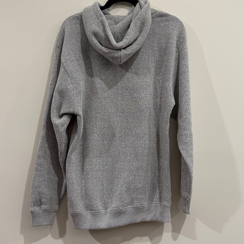 Jamaica Gray Hoodie Sweatshirt, Medium - Picture 2 of 3